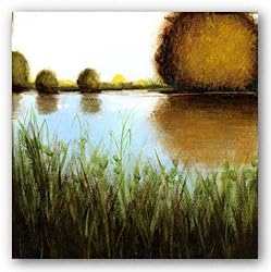 Paisaje I by Ivan Reyes 12"x12" Art Print Poster Latin