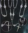 Wedding Lasso Rosary - 5MM Beads - 41" Chain - Deluxe Box