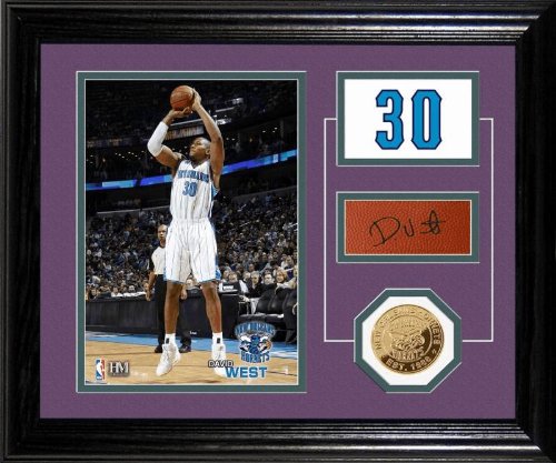 Highland Mint New Orleans Hornets David West Player Pride Desktop