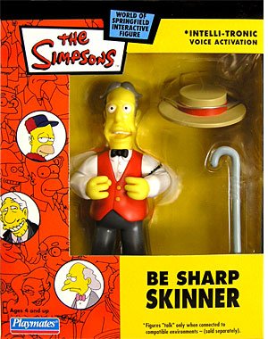 Simpsons Mail-In > Be Sharps Skinner Action Figure