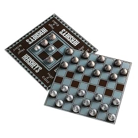 Hershey's Checkers and Tic-Tac-Toe Set by Hershey's
