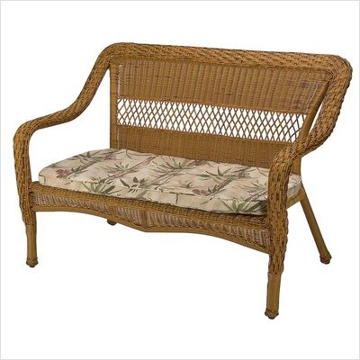 Lantana PVC Wicker Loveseat