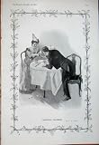 1906 CHRISTMAS CRACKERS MAN WOMAN DINNER TABLE TAFFS