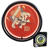 Licensed Don Ed Hardy Love Kills Slowly Neon Clock Sign