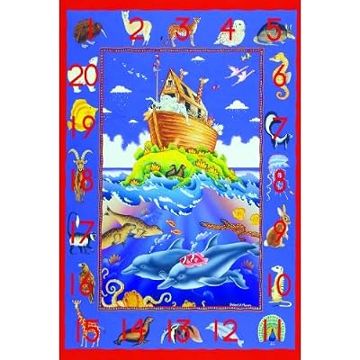 Numbers of Animals 48pc Childrens Floor Jigsaw Puzzle by Richard Henson