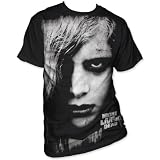 Night Of The Living Dead - Karen Cooper Big Print Subway Mens T-Shirt In Black
