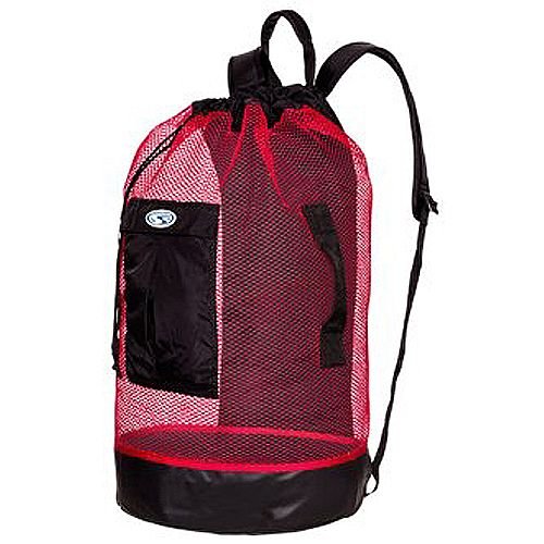 Stahlsac by Bare Panama Mesh Backpack (Black/Blue) On Sale