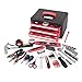 Hyper Tough 86-Piece All-Purpose Dependable Tool Set With 3 Drawers Easy To Find Tool Organizer Case