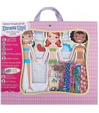 Pink Dress Up! Paper Doll Kit-6 Dolls