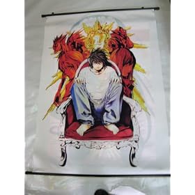 Death Note: L sitting 60x90cm Wallscroll