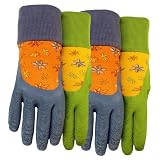 Midwest Gloves Ladies Garden Gripping Glove Combo Pack, 4-Pack #64A7-4 by MidWest Gloves & Gear