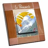 INTERRUPTEUR DECORE - Décoration Montagne - Decorupteur® Parapente - Interrupteur simple va&vient Image du produit
