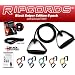 Ripcords Resistance Exercise Bands Black Sniper Edition: 6 bands, Door Anchor, Circuit7 DVD and Manual