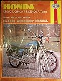 Honda CB250T, CB400T and CB400A twins owners workshop manual ...