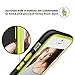 iPhone 6 Plus Case, LoHi Protective Premium Matte Durable TPU Case Shock-Absorption Bumper Case For Apple iPhone 6S Plus 5.5 Inch-Lime/Black