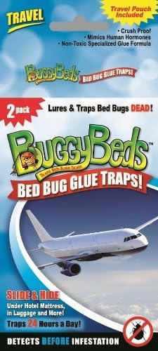 For Travel-Bed Bug Glue Traps Detect, Capture and Cage until Dead