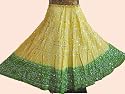 SEQUIN BELT BEADED BOHO BELLY DANCE BANDHANI SKIRT 38"