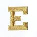 Alphabet Letter - E - Color Gold - 2
