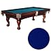 Mr. Billiard Princeton Pool Tables, ClothColor: Euro Blue, Finish: Mahogany Finish