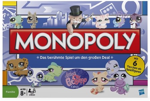 Hasbro 03601100 - Monopoly Littlest Pet Shop