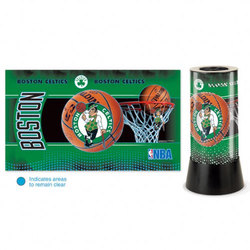 NBA Boston Celtics Rotating Lamp