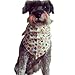 Bro'Bear 4 Pcs Pet Bandana for Cats & Small to Medium Dogs Triangle Neckerchief (Style C--Owl+Elephant+Bear+Pawprint)