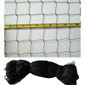 New 25' X 50' Net Netting For Bird Poultry Aviary Game Pens by Sky Enterprise USA