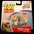 SPACE RANGER BUZZ LIGHTYEAR & BIG ARM WOODY Toy Story 3 Buddy Pack DISNEY / PIXAR Mini Figures * 2 Pack *