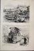 1877 Hiring Caique Tram Car Dog Horses Old Print