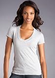 James Perse Short Sleeve Casual V-Neck T-Shirt
