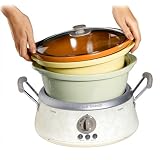 Hamilton Beach 33134 3-in-1 Slow Cooker with 2-, 4-, and 6-Quart Crocks