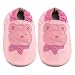 Ministar Baby Leather Shoes - Pink Bear