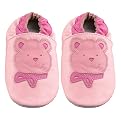 Ministar Baby Leather Shoes - Pink Bear