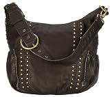 OiOi Baby Leatherette Hobo Sack, Chocolate