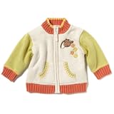 Sterntaler 77994 - Strick-Jacke mit Applikation elephant, gefttert mit Softteddyflausch, Gre: 62, Farbe: ecru (Farb-Nr. 96)von "Sterntaler"