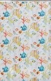 Creative Bath Products Inc. S1073MULT Rainbow Fish Shower Curtain, Multicolored