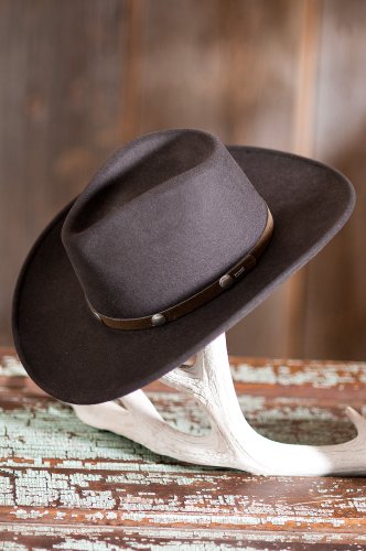 Men's Tahoe Wool Crushable Stetson Hat, CORDOVA, Size LARGE Men's Tahoe Wool Crushable Stetson Hat, CORDOVA, Size LARGE