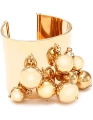 Ben-Amun Jewelry "Gold Ball Collection" Gold Ball Cuff Bracelet