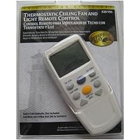 Hampton Bay Thermostatic Ceiling Fan and Light Remote Control 838-956