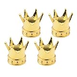 Futaba Gold Crown Tire Air Valve Caps (Pack of 4) RS.525.00 (58.00% Off) - Amazon