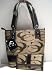 CC CLETO SIGNATURE FABRIC BUCKET HANDBAG & WALLET SET