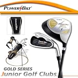 POWERBILT（パワービルト）ボーイズジュニアゴルフセット ゴールドシリーズ（身長150cm以上）グローブ付き