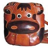 Handmade Leather Animal Cross-body Handbag