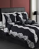 Abbey 7 Piece Jacquard Queen Comforter Set