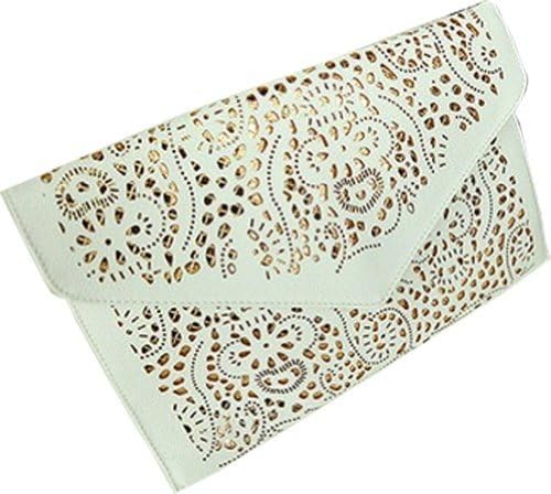 Flying Birds Pu Leather Hollow Out Day Clutches Women Wallets Purse for Female Phone Coin Bags SH458 (yellow)