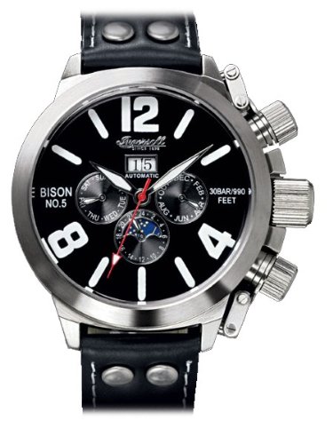 Ingersoll - Bison N° 5 IN1202BK - Montre Automatique pour Homme