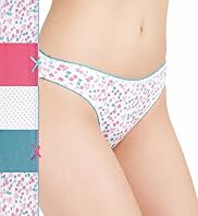 5 Pack Cotton Rich Assorted Bikini Knickers