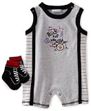 Vitamins Baby Sunsuit with Sock