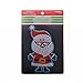 Willdo Christmas Windows Gel Clings (Pack of 5) Christmas Tree- Santa -Moose- Snow Man-Penguin Xmas Stickers
