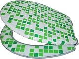 Review Puregadgets  / puregadgets the lime mosaic bathroom wc luxury toilet seat mos1